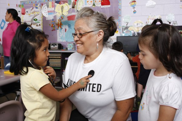 United Way Volunteers in action.